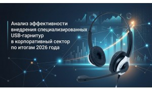 Анализ эффективности внедрения специализированных USB-гарнитур в корпоративный сектор по итогам 2026 года